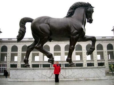 Leonardo horse, Milan